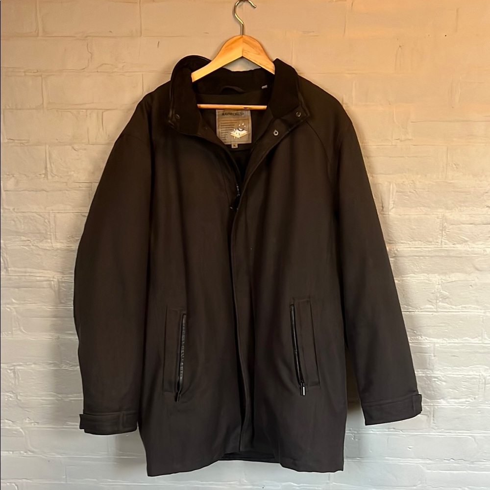 Men’s Rainforest Heritage Brand 3/4 length Winter Jacket with removable lining.